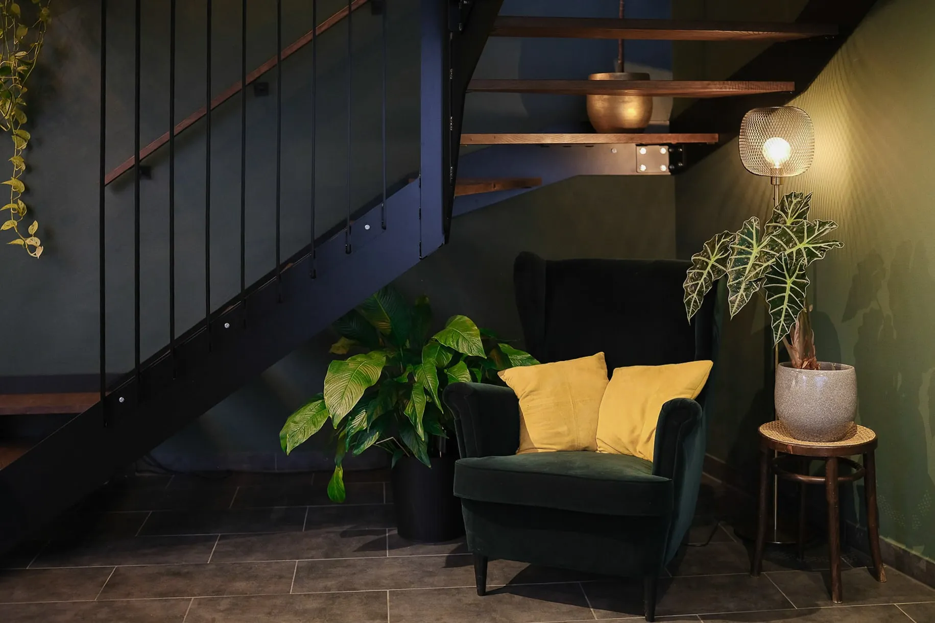 Dunkelspecht Tattoo Studio-Innenraum